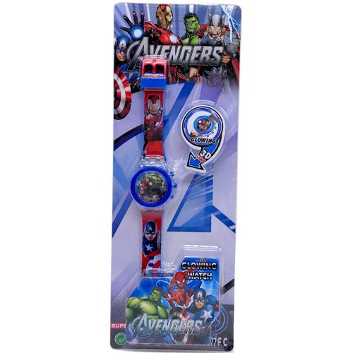 Годинник з підсвічуванням (Месники)  мініатюра фото 1