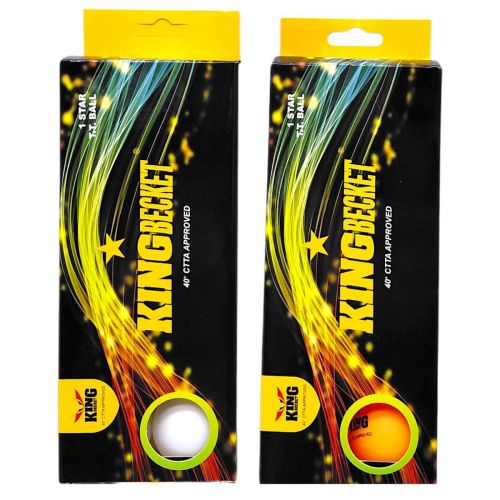 М'ячики тенісні (для пінг понгу) 10 шт, мікс видів  мініатюра фото 1