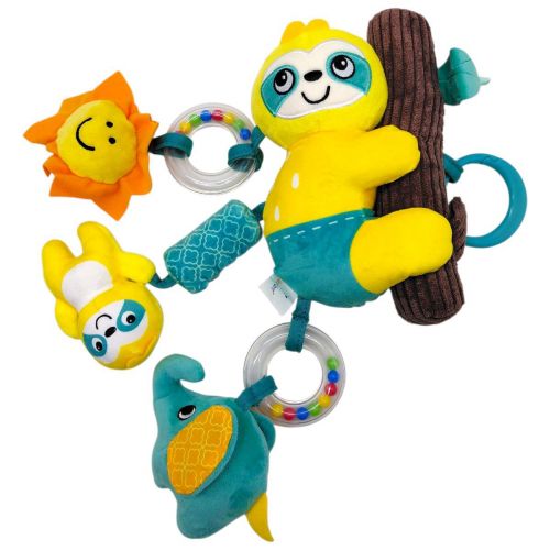 Брязкальце м'яке "Лінивець"  мініатюра фото 1