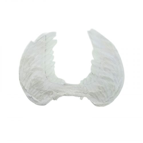 Крила ангела з пухом білі 55 см  мініатюра фото 1