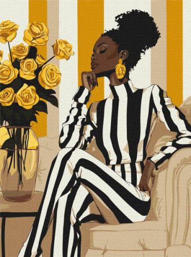 Картина за номерами - Витончені лінії 30х40 см.  мініатюра фото 1