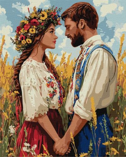 Картина за номерами - Незламні та нерозлучні 40х50 см.  мініатюра фото 1