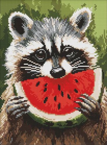 Алмазна мозаїка - "Соковитий кавун" ©art_selena_ua, 30х40см  мініатюра фото 1