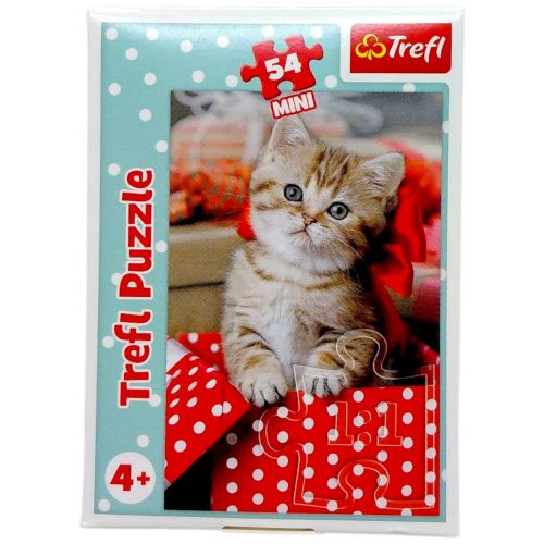 Пазли "Тваринки.  Котик" 54 ел  мініатюра фото 1