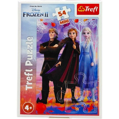 Пазли "Холодне серце 2, ЕЛЬЗА, АННА, КРІСТОФФ" 54 ел  мініатюра фото 1