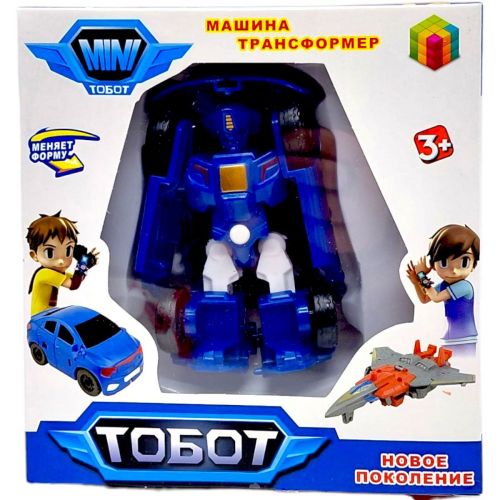 Трансформер Тобот 15x7x14 см (СИНИЙ)  мініатюра фото 1