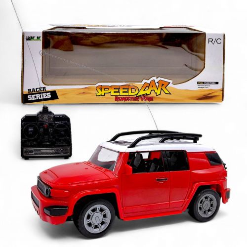 Машина на радіокеруванні ПОЗАШЛЯХОВИК (ЧЕРВОНИЙ)  мініатюра фото 1