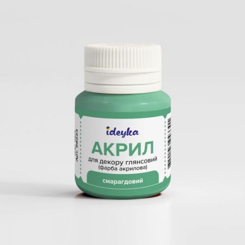 Акрил для декору - Смарагдовий  мініатюра фото 1