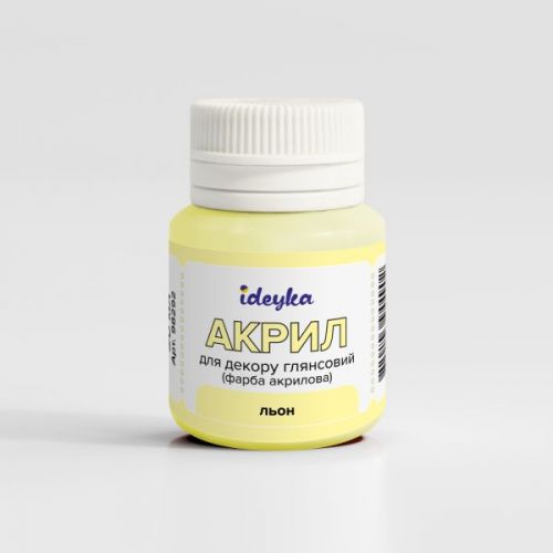 Акрил для декору - Льон  мініатюра фото 1