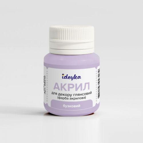 Акрил для декору - Бузковий  мініатюра фото 1