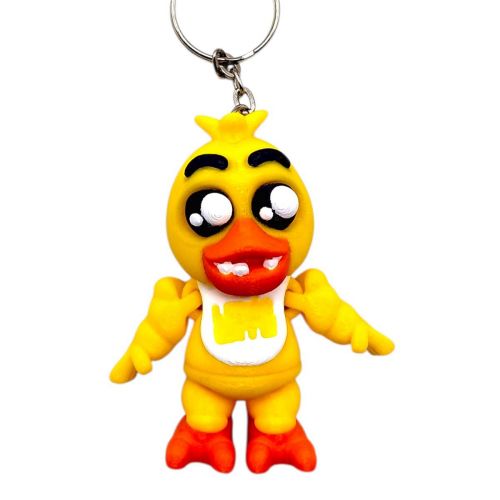 Брелок "5 ночей с Фредди.  Цыпленок" (3d печать)  мініатюра фото 1