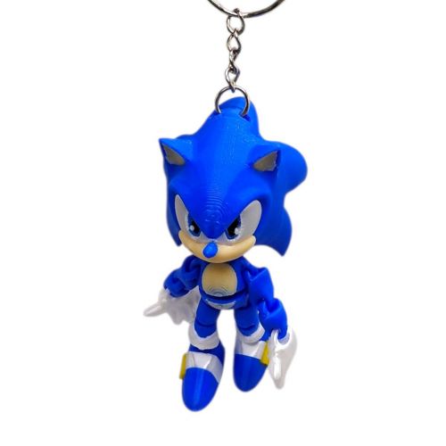 Брелок "Sonic/Соник" (3d печать)  мініатюра фото 1