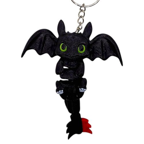 Брелок "Беззубик Бейби" (3d печать)  мініатюра фото 1