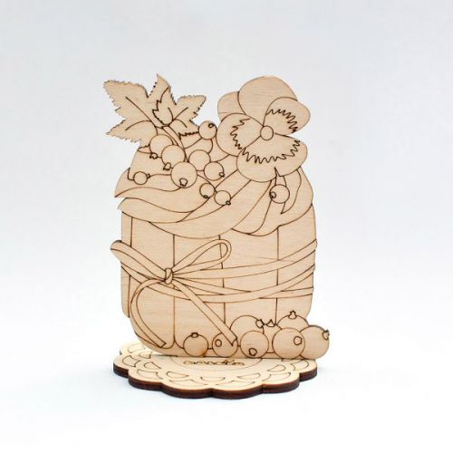 Декоративний елемент "Фігурка з фанери.  Bon appetite. "  мініатюра фото 1