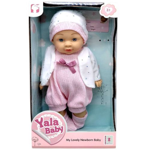 Пупс "Yala  Baby" 30 см (РОЖЕВИЙ)  мініатюра фото 1