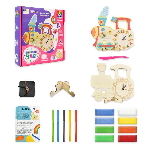 Набір для творчості "Творчий час Паровозик Тутті" (укр)  мініатюра фото 1