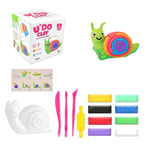 Набір для творчості "Равлик UʼDO Clay"  мініатюра фото 1