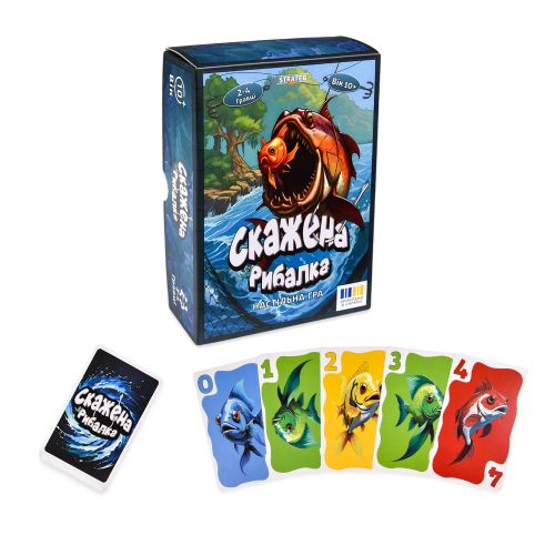 Настільна гра "Скажена рибалка" (укр)  мініатюра фото 1