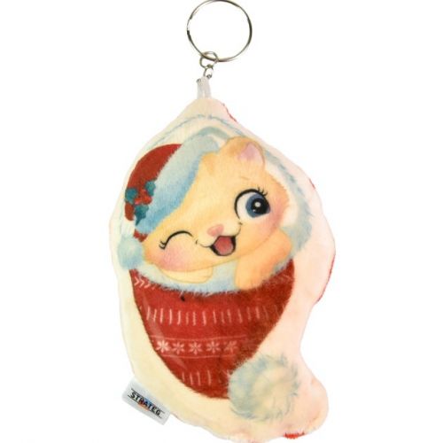 Плюшевий брелок "Рудий подарунок"  мініатюра фото 1