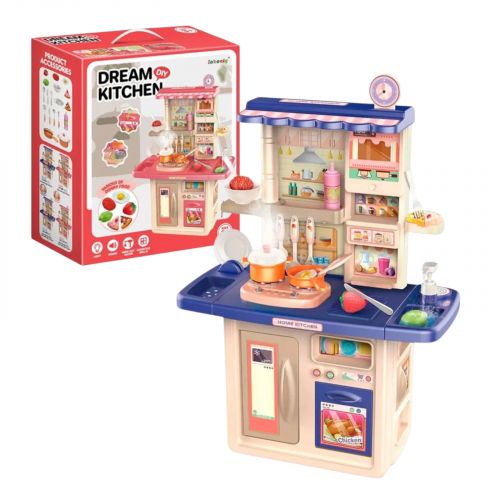 Кухня с посудой (СИНЯЯ)  мініатюра фото 1