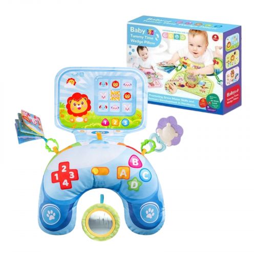 Дитяча подушка в коробці (блакитна)  мініатюра фото 1