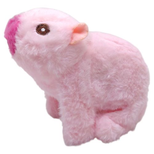 Мʼяка інтерактивна іграшка "Капібара" (рожева)  мініатюра фото 1