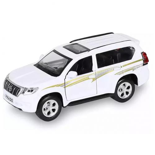 Автомодель - TOYOTA PRADO (білий)  мініатюра фото 1