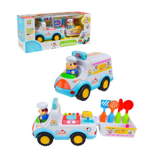 Муз.  машинка-кухня, батар. , короб. 40*14. 5*18 см  мініатюра фото 1