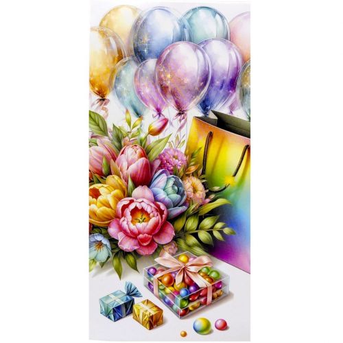 Конверт вітальний (для грошей) набір 10 шт  мініатюра фото 1