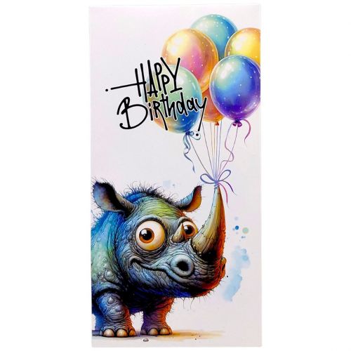 Конверт вітальний (для грошей) 16. 5х9х0,5 см  мініатюра фото 1