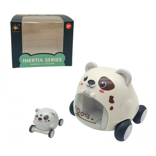 Трек машина, з малою машинкою (СОБАЧКА)  мініатюра фото 1