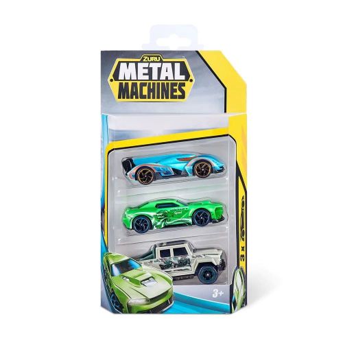 Машинка в асортименті METAL MACHINES CARS  (3 шт)  мініатюра фото 1