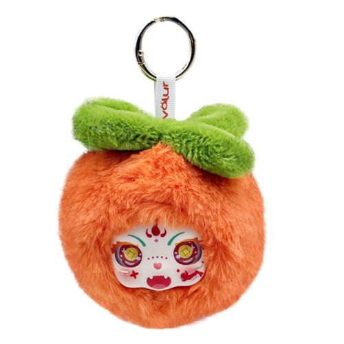 Игрушка-брелок мягконабивная "Сочная мандаринка Киа" серия Талисманы, 9см.  мініатюра фото 1