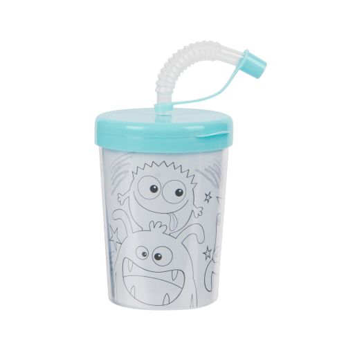 Стаканчик-розмальовка Crayola “Монстри” з олівцями  мініатюра фото 1