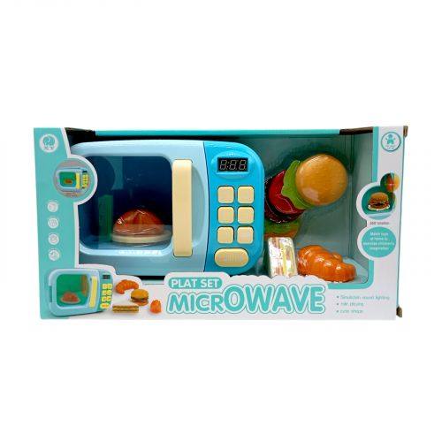 Микроволновка батар. муз. свет. кор. 36,5*14*19,5 см.  мініатюра фото 1