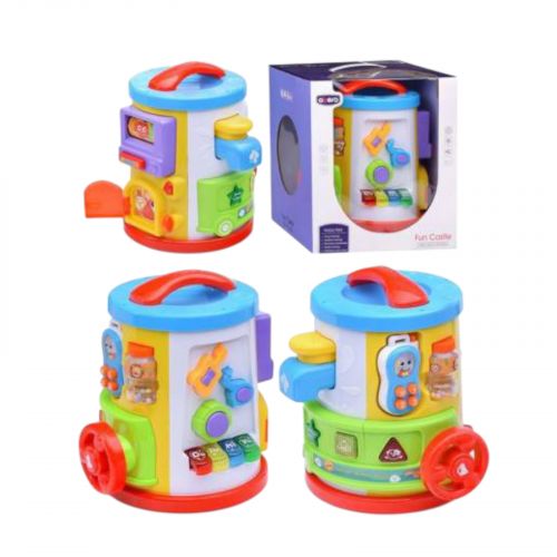 Игровой центр многофункц. батар. муз. мир. кор. 30,5*27*28 см.  мініатюра фото 1