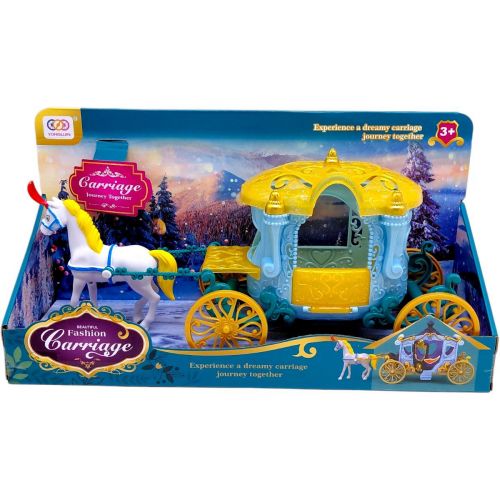 Ігровий набір "Карета з конем" в коробці  мініатюра фото 1