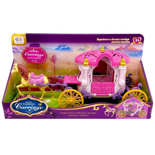 Ігровий набір "Карета з конем" в коробці  мініатюра фото 1