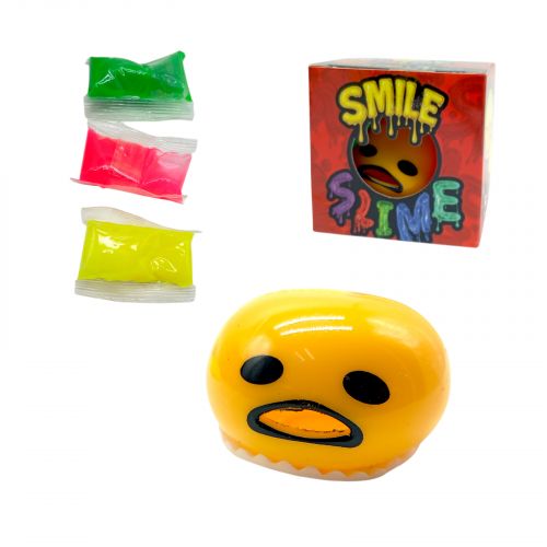 Вязка маса Smile Slime (ЧЕРВОНИЙ)  мініатюра фото 1