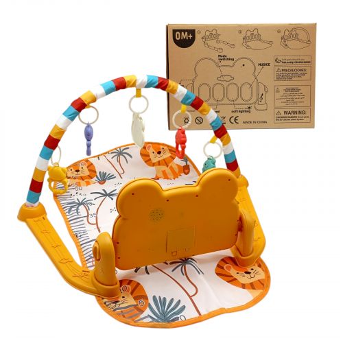 КОВРИК С ИГРОВЫМ ЦЕНТРОМ (ОРАНЖЕВЫЙ)  мініатюра фото 1