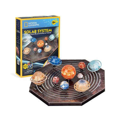 Набір для моделювання CubicFun STEM СОНЯЧНА СИСТЕМА  мініатюра фото 1