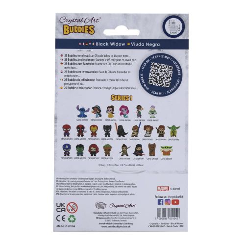 Набір для творчості Crystal Art "Чорна вдова"  мініатюра фото 1