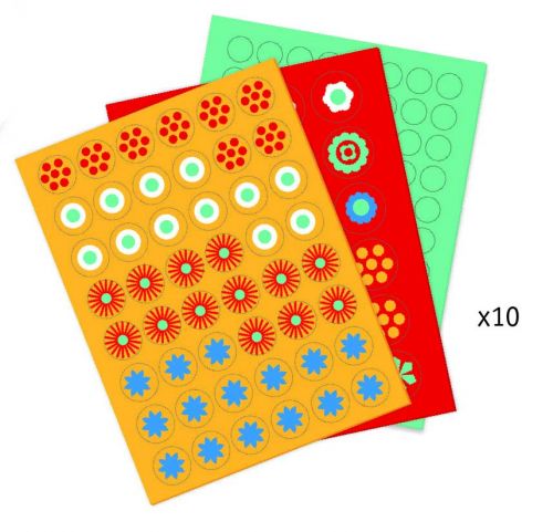 Набір для творчості DJECO мозаїка "Білочка"  мініатюра фото 1