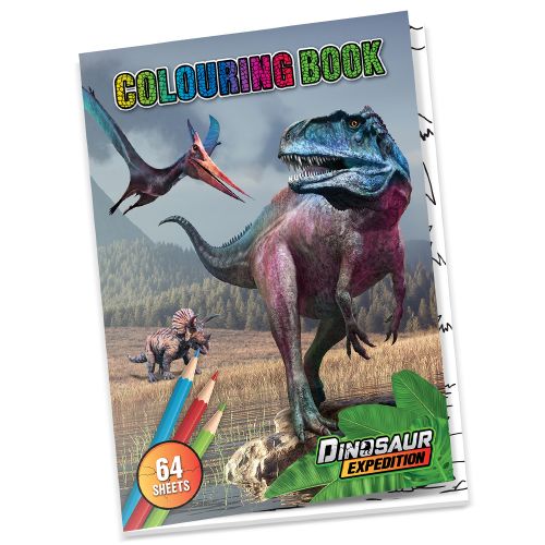 Розмальовка Moxy Dinosaur Expedition  мініатюра фото 1