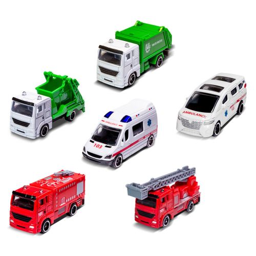 Міні-автомодель – МІСЬКА СЛУЖБА (мікс видів)  мініатюра фото 1