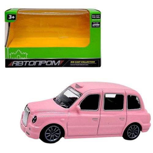 МАШИНА АВТОПРОМ (металева) РОЖЕВА  мініатюра фото 1
