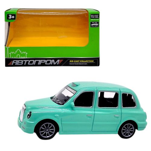 МАШИНА АВТОПРОМ (металева) БІРЮЗОВА  мініатюра фото 1