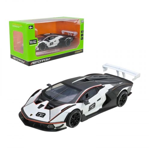 МАШИНА 1:24 LAMBORGHINI (БЕЛАЯ)  мініатюра фото 1