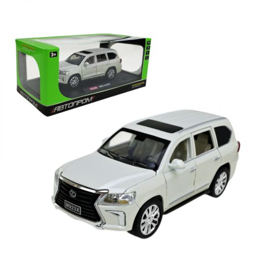 МАШИНА 1:24 LEXUS LX570 (БЕЛЫЙ)  мініатюра фото 1