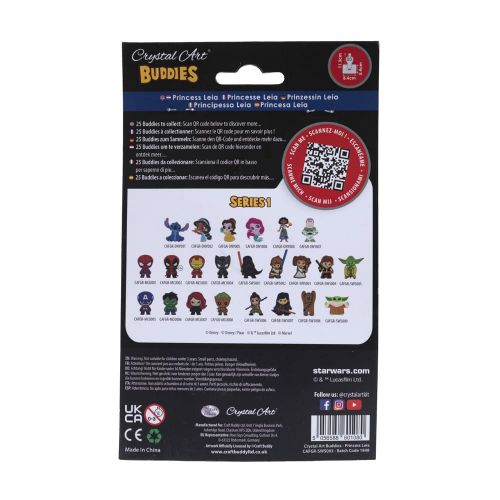 Набір для творчості Crystal Art "Принцеса Лея"  мініатюра фото 1